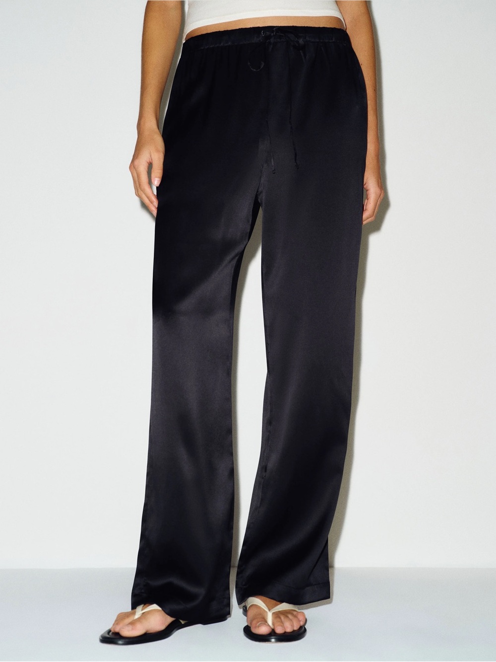 Reformation Olina Silk Pant